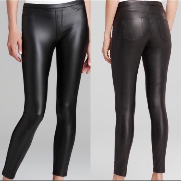 Leatherette Leggings - Picture 1 of 5
